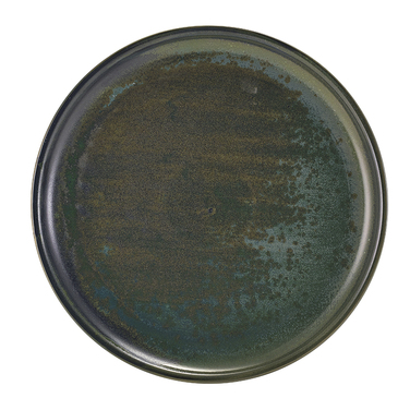 Тарілка 27.5 см, зелена, Terra Porcelain Aqua Green, GenWare