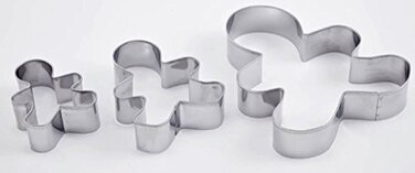 Набір формочок для печива Сніговик 3 шт. Dr. Oetker