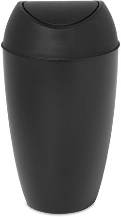 Кошик для сміття 9 л чорна Twirla Umbra