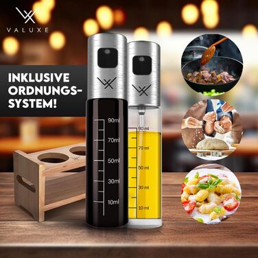 Распылитель масла для растительного масла и уксуса 2 шт VALUXE