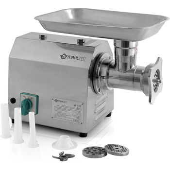 М'ясорубка професійна 750 Вт з насадками для ковбаси Mahlzeit