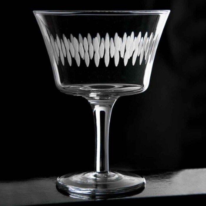 Келих для коктейлю 200 мл з гравіюванням, Retro Fizz, Urbanbar (Урбанбар)