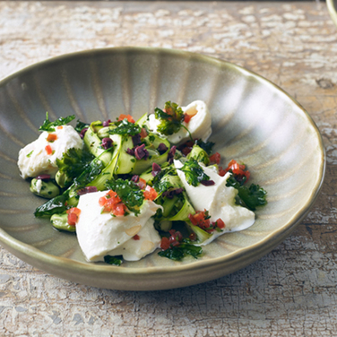 Миска Coupe с зубчатым краем 22,8 см, Terra Porcelain Matt Grey Scalloped