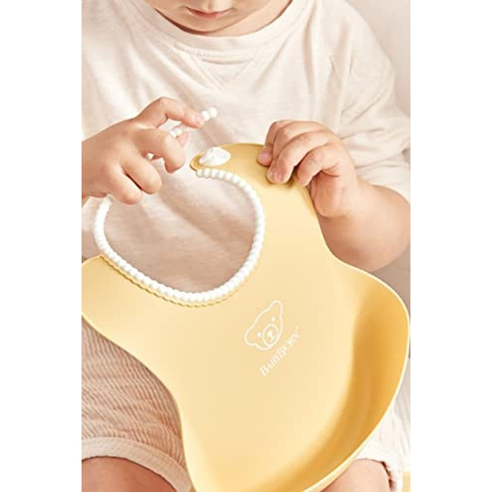 Слюнявчики для детей 2 предмета, бледно-желтый BabyBjörn