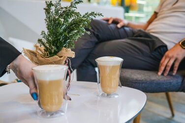 Набір із 6 склянок для кави 300 мл Konsimo