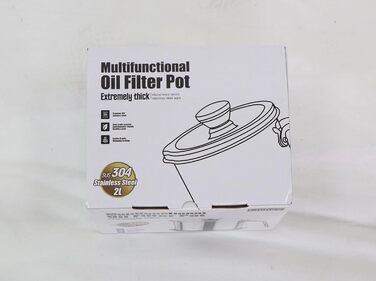 Сепаратор для відділення жиру 2 л, сріблястий Chihee