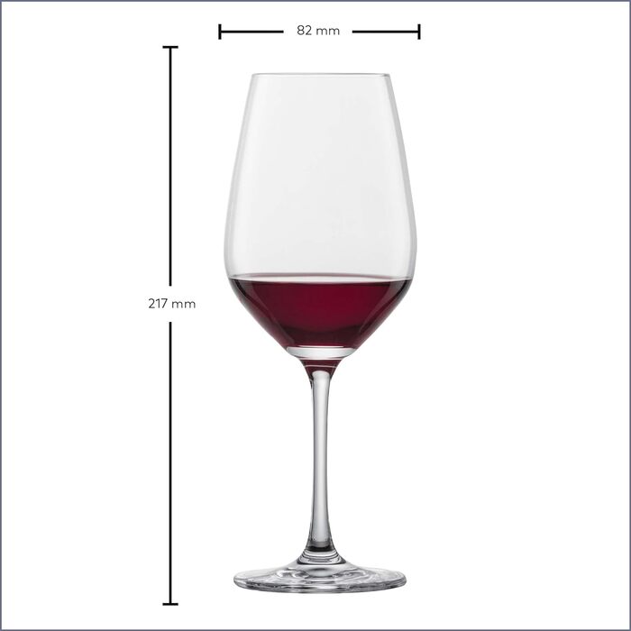 Бокал для красного вина 415 мл, набор 6 предметов, Vina Schott Zwiesel