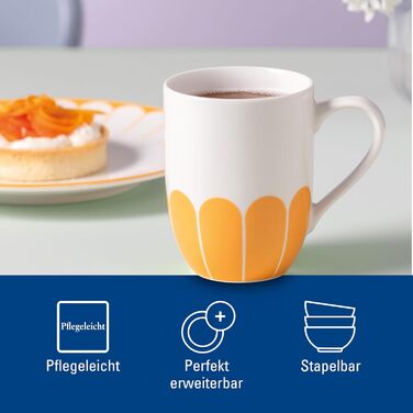 Кухоль 290 мл, помаранчевий Fleur Villeroy & Boch