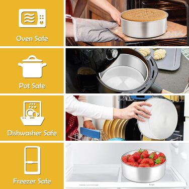 Кругла форма для випікання 2 шт 20 см HaWare