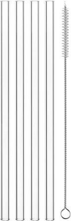 Набір із 4 склянок для латте макіато 0,35 л з трубочками, Noblesse Nachtmann