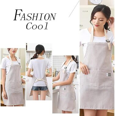 Кухонні фартухи з бавовни 4 шт Senteen