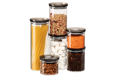 ARDESTO Storage Jar Fresh, 700мл, стекло, пластик, прозрачный