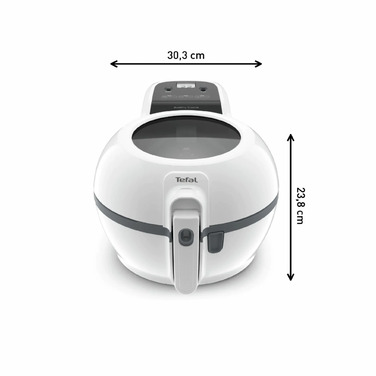 Tefal Мультипіч ActiFry Extra, 1500Вт, чаша-1,2л, механічне керув., підкл. до смартфону, авто перемішування, пластик, білий