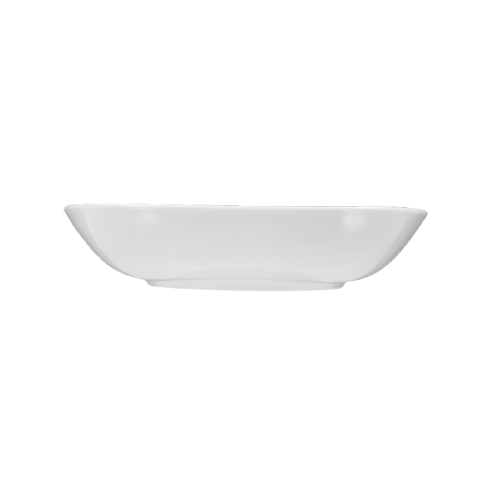 Тарілка глибока квадратна 21 см біла Sketch Basic Seltmann