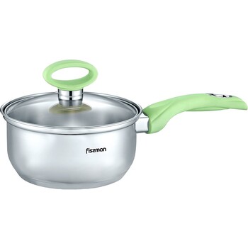 Ківш Fissman JANET 16x8 см 1600 мл (з кришкою) (5440)