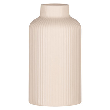 ARDESTO Ваза Савона, 8x15см, фарфор, бежевый