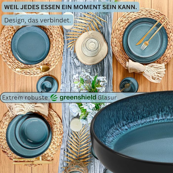 Кам&39яні миски для пасти 6 предметів, набір мисок для пасти на 6 осіб, набір мисок, придатний для миття в посудомийній машині та мікрохвильовій печі, велика багатофункціональна миска темно-сірого кольору 750 мл КОЛЕКЦІЯ VALUE (Vigo, миски для пасти 6 пре