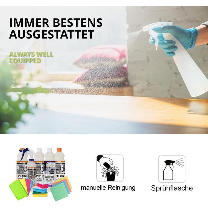 Набор для чистки кухни 16 предметов Lorito