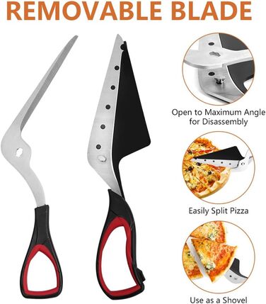 Ножиці для піци 27 см Vicloon