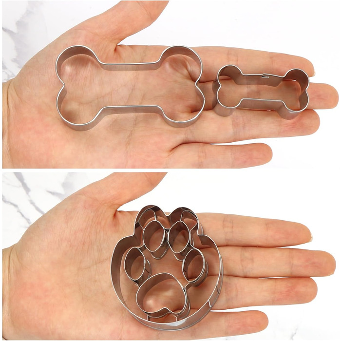 Різдвяні формочки для печива, набір формочок для печива гном Санта Клаус, формочка для печива з нержавіючої сталі у формі лося, формочка для печива з 4 головами лося, подарункові формочки для печива для випікання помадних тортів (барвиста тема A3)