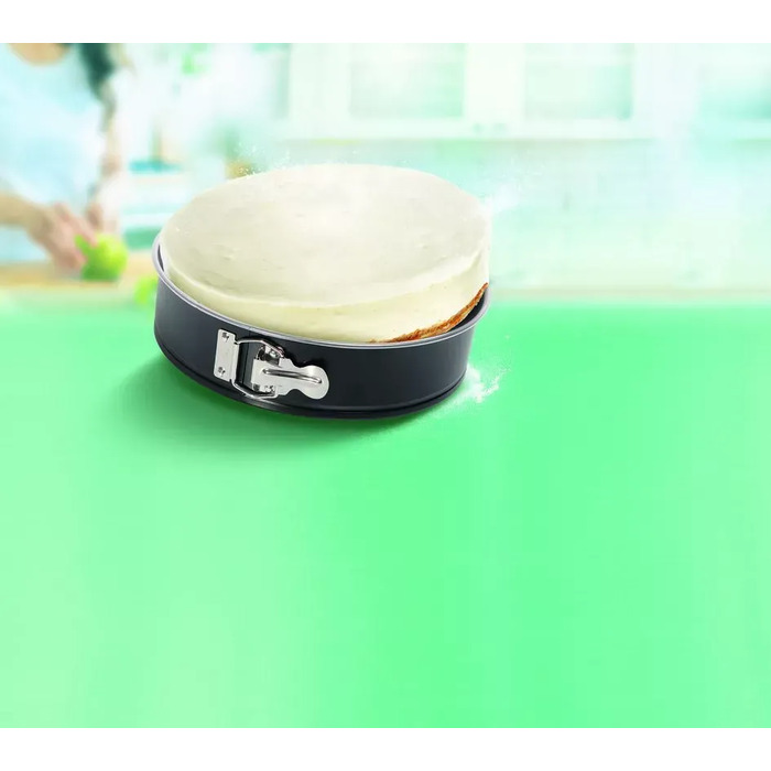 Tefal Форма для випікання Easybake, 26см, вуглецева сталь, роз'ємна, кругла, сірий