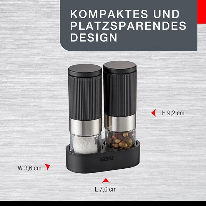 Набір млинів для солі та перцю GEFU