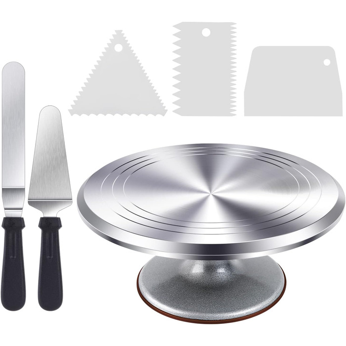 Обертова підставка для торта 30 см Ohuhu