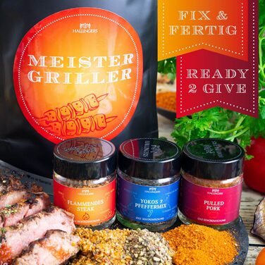 Подарунковий набір спецій ручної роботи, 12 спецій з усього світу (набір) - Літній подарунок та ідеальний подарунок для барбекю День народження, вітання, новосілля, річниця, дружба, Gen Selection, 12 спецій (73651) (Майстер-гриль, делікатеси (92601))