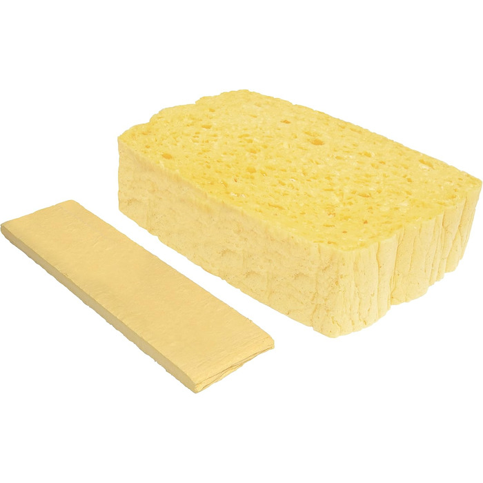 Набір губок для миття 10 шт. 13,5 x 9 x 3,7 см жовтий Spontex