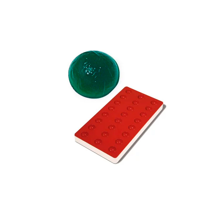 SG05/YL Форма силіконова для мармеладу 'пастила' d 30 mm, h 11 mm + пластикова основа