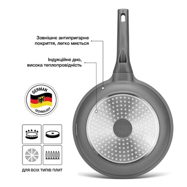 Сковорідка для смаження 24 x 5,5 см Fissman