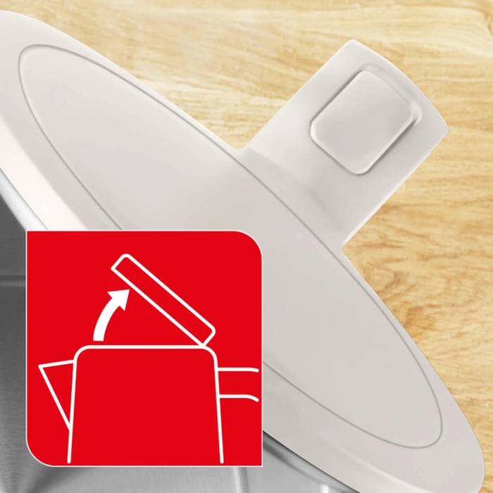 Tefal Електрочайник Thermo Protect, 1.5л, пластик, нержавіюча сталь, бежевий