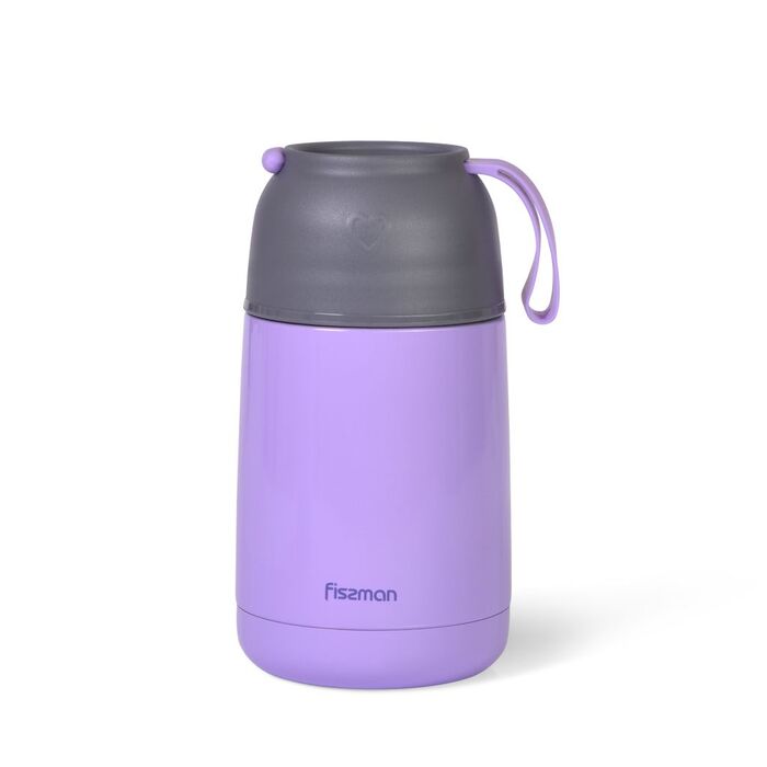Термос для їжі Fissman 620 мл ліловий (9638)