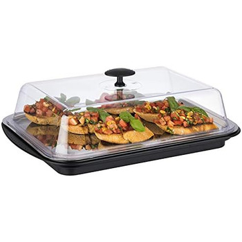 Термотарілка для подачі з кришкою 43 x 29 x 14 см APS