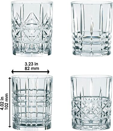 Набір із 4 склянок 345 мл, Highland Nachtmann