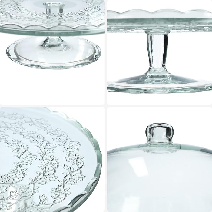 Підставка для торта з кришкою 29 см KADAX