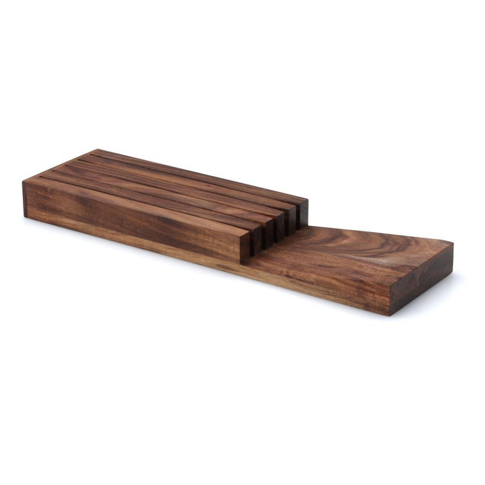 Підставка для ножів на 5 предметів, дерево акації 39 х 11 см Continenta