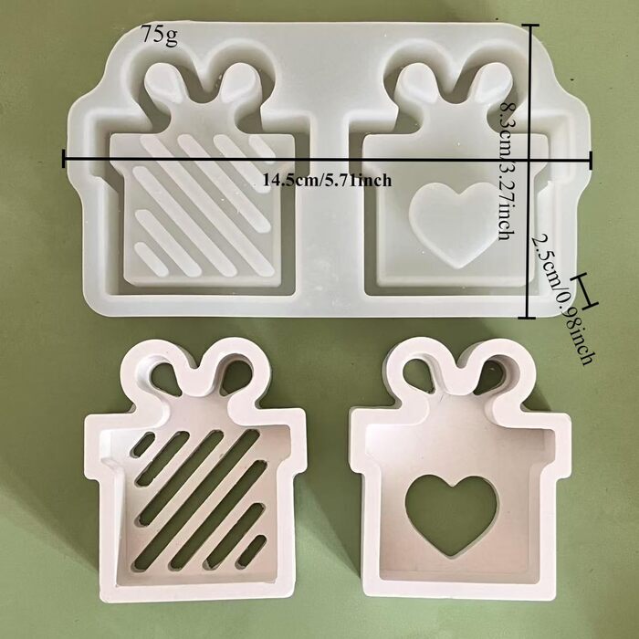 И силіконова форма ялинка форми для лиття ялинки силіконові гіпсові форми для лиття свічок форми для лиття різдвяні силіконові форми ялинка своїми руками (Z1), 3 шт.