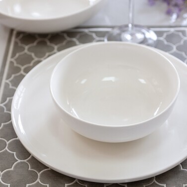 Набор посуды Fissman 16 предметов HORECA фарфор (6358)