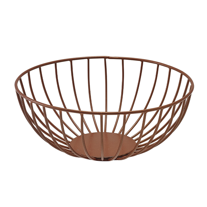 Кошик 20*8 см, мідний, металевий, GenWare