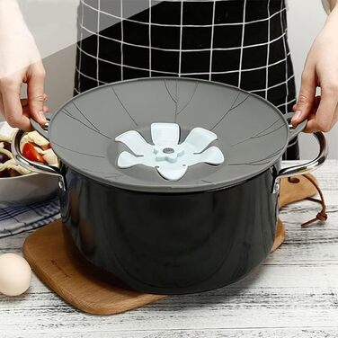 Силіконова кришка із захистом від переливу 26,5 см Ieron