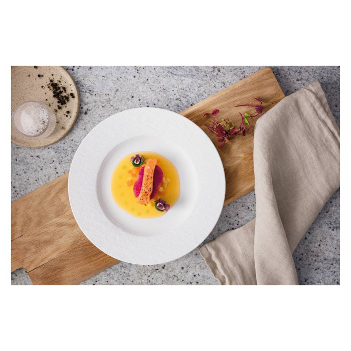 Підставкова тарілка 27 см blanc Rock Manufacture Villeroy & Boch