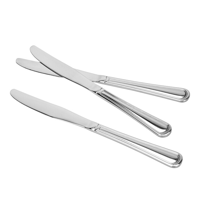 Набор столовых ножей Fissman 3 предмета FELDON 22,5 см нержавеющая сталь (3055)