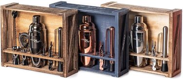 Набор шейкеров для коктейлей, 11 предметов Mixology & Craft