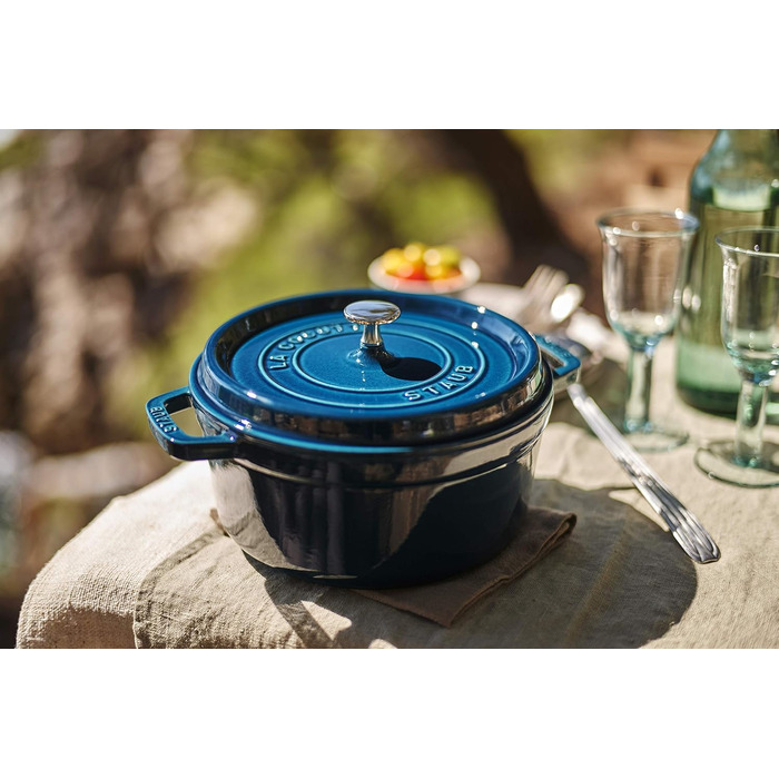 Каструля / жаровня 20 см з кришкою La Mer Staub