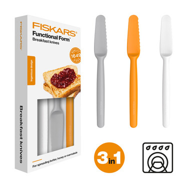 Набор ножей для завтрака Fiskars Functional Form (1016121)