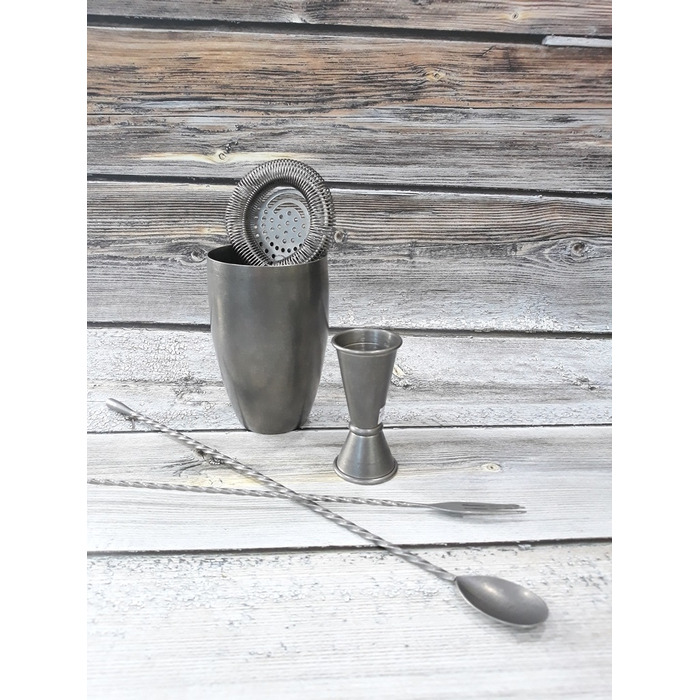 Барная ложка классическая, 27 см, Vintage Steel, GenWare