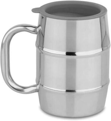 Термокухоль для пива з кришкою 500 мл MOVASEE