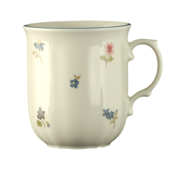 Чашка з ручкою 0,25 л Streublume blauer Rand Marie-Luise Seltmann