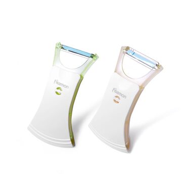 Ніж для чищення овочів Fissman 14,5 см 2 в 1 (8737)